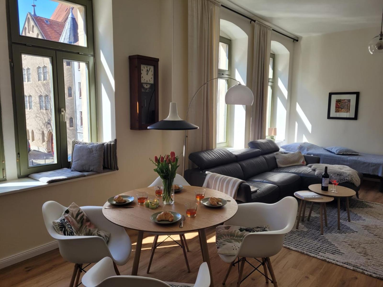 Cosel Apartment Altstadt Radfahrer Balkon Meißen Kültér fotó